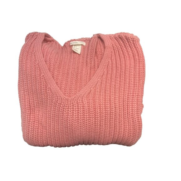 H&M Sweaters - H&M Pink Rib Knit Sweater